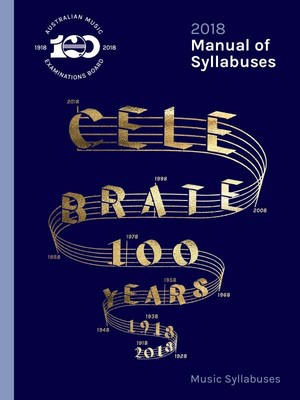 AMEB 2018 MANUAL OF SYLLABUSES AMEB 2018 MANUAL OF SYLLABUSES