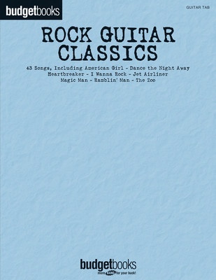 Rock Guitar Classics Budget Book Hal Leonard Australia