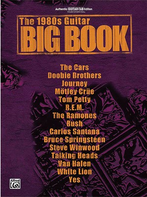 1980S GUITAR BIG BOOK GTR TAB 1980S GUITAR BIG BOOK GTR TAB